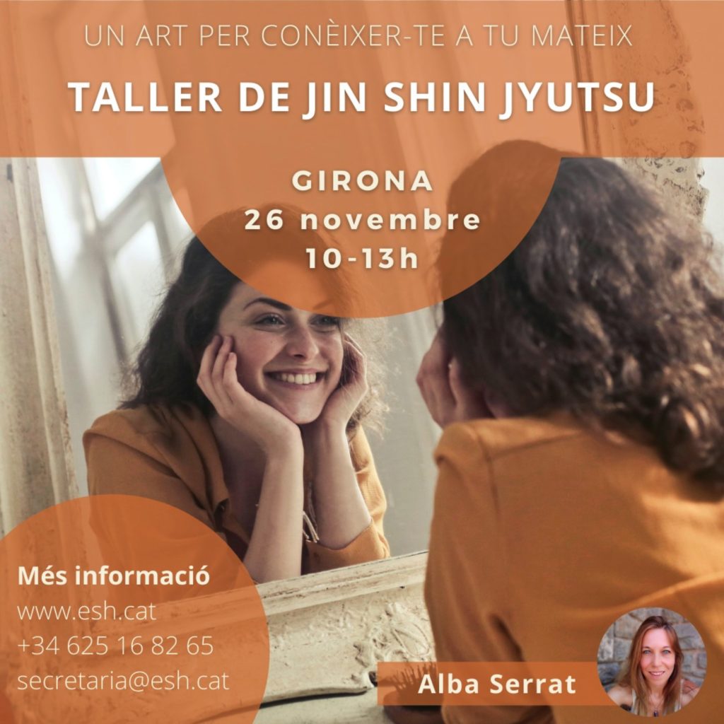 Taller Jin Shin Jyutsu, Girona 26 Novembre 10-13 h